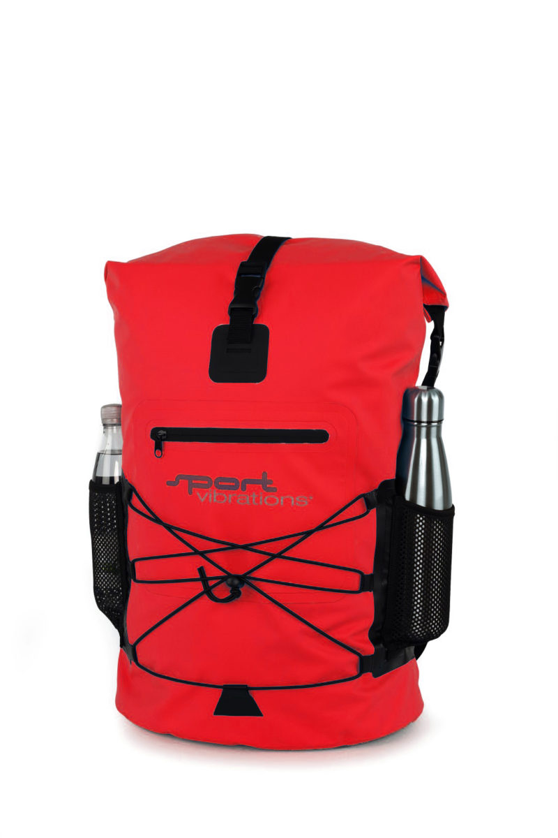 Sport Vibrations® Premium Thermo-Dry Bag 30 Liter Rot Outdoor Rucksack Wasserdicht