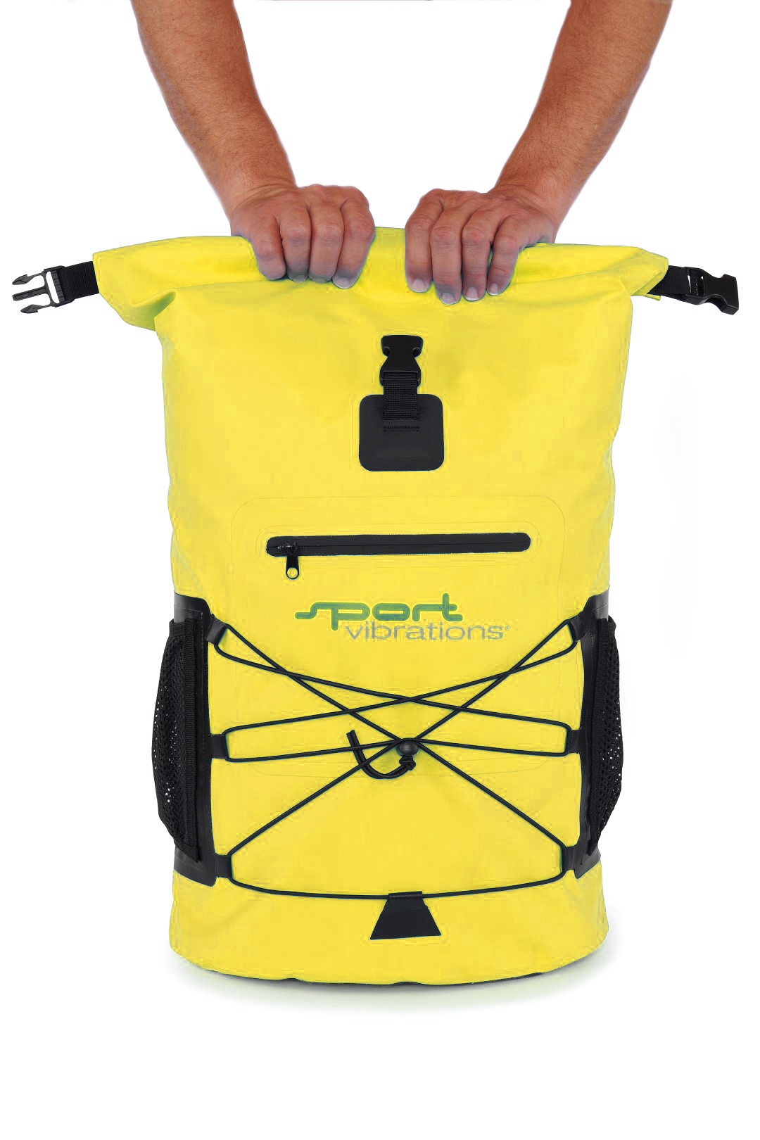 0,5 l tragbarer ultraleichter faltbarer Silikon-Wassersack  Outdoor-Sportartikel Wandern Camping Camping Soft Flask Wasserdichte Tasche  (GELB)