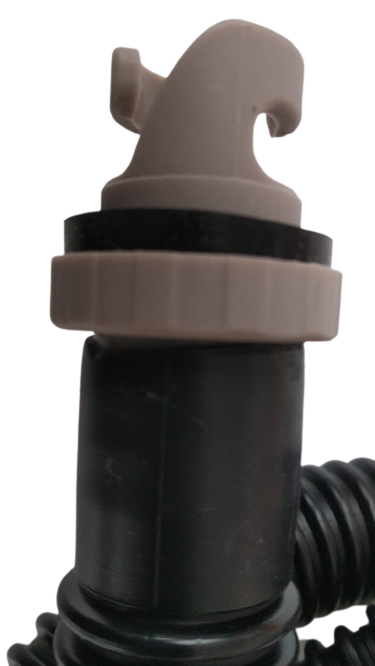 Mistral SUP Handpumpenschlauch Schwarz Bajonett-Ventil-Adapter