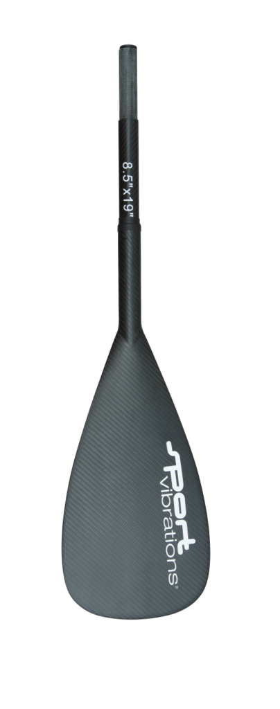 Sport Vibrations® 4 tlg. 100% FullCarbon SUP 2.Paddelblatt  Kajak frontside (Mittel)